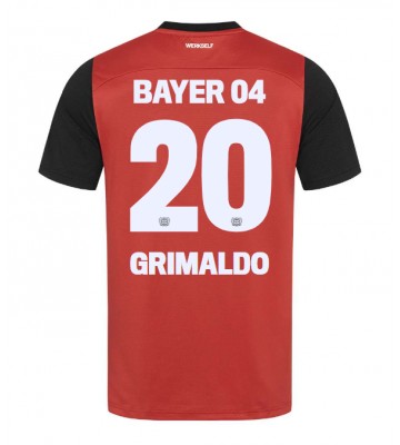 Bayer Leverkusen Alejandro Grimaldo #20 Replika Hjemmebanetrøje 2024-25 Kortærmet